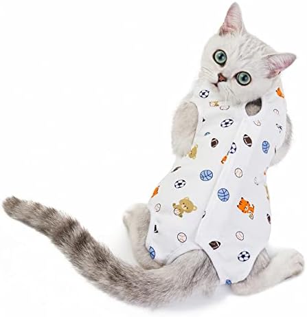 Majice za pse za male pse dječaka mačka odjeća mačka nakon porođaja odjeća proljetna i ljetna mačja kirurška odjeća protiv lizanja