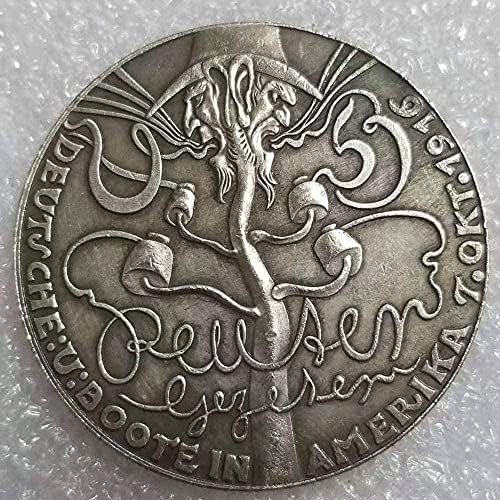 Njemačke kovanice mesing srebrna kovanica kopija stare kovanice za zbirku poklon bedež