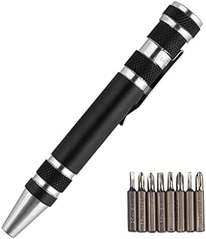 8 U 1 mini precizno odvijač olovke za popravak olovke za olovku legura precizni gadget za poboljšanje kuće računalo odvijač set trajnosti