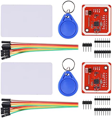 Aitrip 2 PCS PN532 NFC NXP RFID modul V3 komplet u blizini polja Komunikacija čitač modul modul i2c SPI HSU sa S50 White Card Key karticom