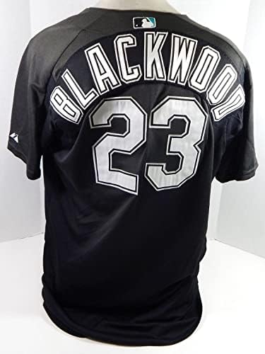2003-06 Florida Marlins Jake Blackwood 23 Igra Upotrijebljena Black Jersey BP St XL 49 - Igra se koristio MLB dresovi
