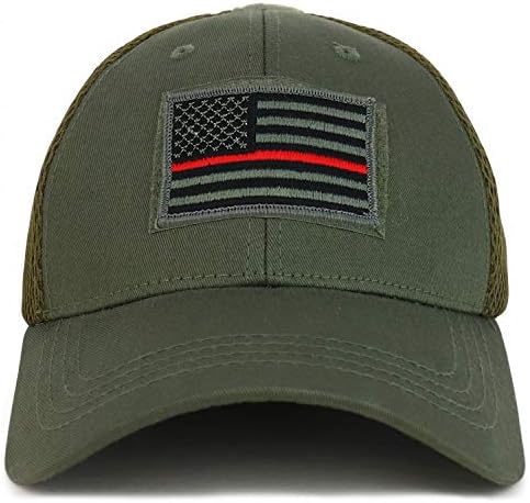 Armycrew USA zastava tanka crvena linija taktički izvezeni zakrpa za patch zračna mreža