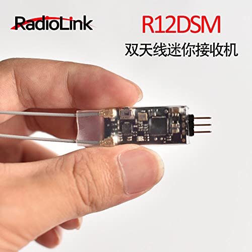 R12DSM 2.4 G 12-kanalni prijemnik za odašiljača AT9 AT9S AT10 AT10II