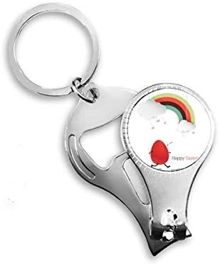 Sretni uskrsni festival jaje Rainbow Rainbow za nokat za nokat za nokat ključeva otvarač za bočicu za bočicu