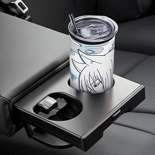 Unsuyu anime kamisama poljubi tomoe nehrđajući čelik izolirana šalica kave s poklopcima i slamkama dvostruki zidni vakuum šalica putnička