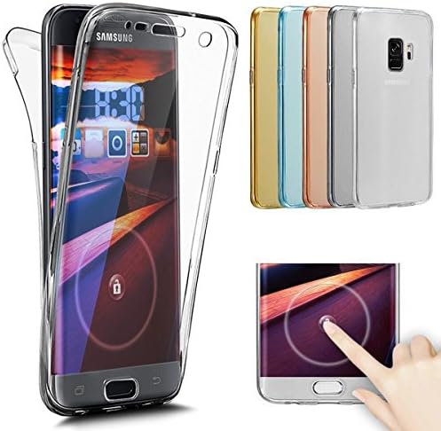 Galaxy S9 plus futrola, [Full-Body 360 pokrivanje zaštitno] Crystal Clear Ultra-Slim, otporan na ogrebotine, prednja strana + leđa