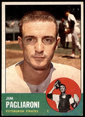 1963. Topps 159 Jim Pagliaroni Pittsburgh Pirates VG/EX Pirates