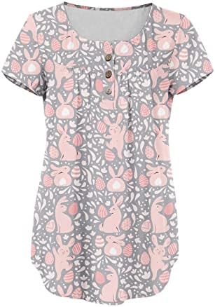 Ženske majice plus size koje skrivaju trbuh tunika 2023 ljetne majice kratkih rukava Slatke majice u donjem rublju elegantne casual