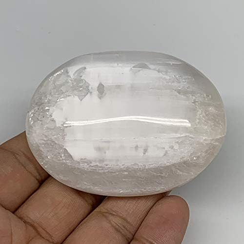 106 grama, 2.6 x2 x1.1 , prirodni neobrađeni selenitni kristal palminog kamena, palmini, reiki energija, kolekcionarski, ručno izrađen,