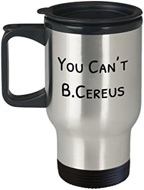 Mikrobiolog kave Putovanje šalica najbolje smiješna jedinstvena biologa čaša čaša savršena ideja za muškarce koje ne možete B.Cereus