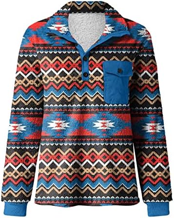 Džemperi za muškarce runo, aztec print vintage džemperi pulover hoddiesodies pulover dukserica za muškarce proljeće
