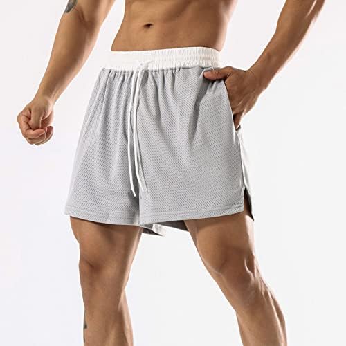 Walldor muške sportske atletske košarke koja trči vanjske kratke hlače casual opušteno fit brzo suhih elastičnih kratkih hlača