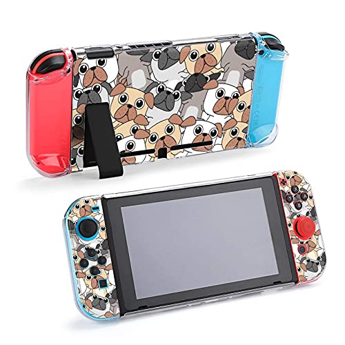 Slučaj za Nintendo Switch, mnogi psi pet komada postavljaju zaštitne poklopce CASE IGRAČNE PRICJENE ZA Switch
