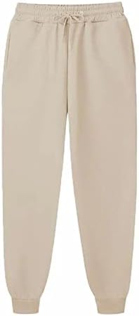 Jorasa Tweatpants Women trendovske hlače Elastične hlače s strukom s 2 džepa hlača s trenirkom