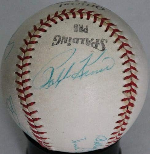 Potpisani Hank Greenberg Hof Baseball JSA Berra Feller Musial Irvin Kiner Herman - Autografirani bejzbol