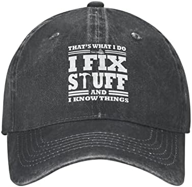 Popravljam stvari i znam da stvari šešir za muškarce popravljam stvari kapu cool stvari za muškarce smiješne