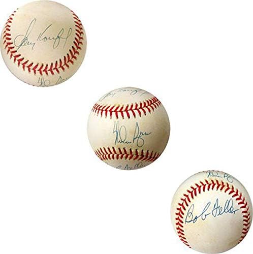 Ryan Koufax & Feller Autographed American League Baseball - Autografirani bejzbols