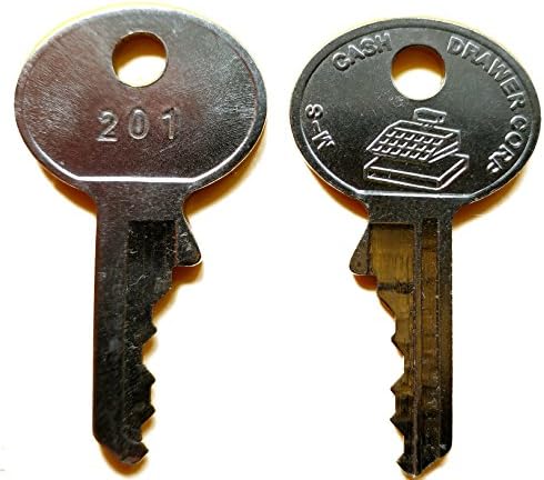 Par ključeva M-S 201 za blagajni MS serija EP-125, EP-127 - MR201