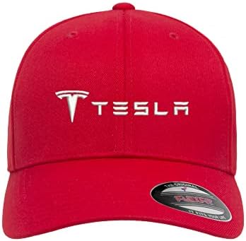 Tesla Motors Model Model 3 Model S Car Flexfit vezeni šešir za bejzbol