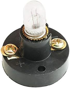 10pcs vijčana mini svjetiljka 6,3 V 0,15 A i 5pcs 910 mini crna plastika od čistog mesinga vijčani držači svjetiljki baze svjetiljki