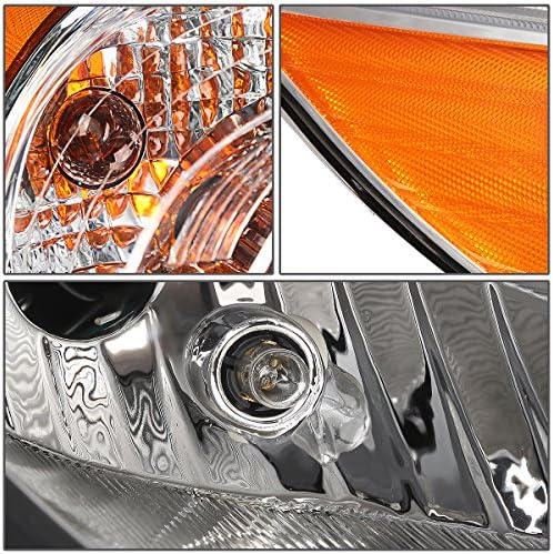 Auto dinastija tvornički stil projektora svjetiljke prednjih svjetala kompatibilne sa sonatom 2011-2014, vozač i suvozačev, kromirani