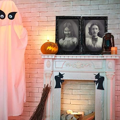 Ukras za Halloween Unutarnji zastrašujući kućni zid dekor 3D Promjena lica Moving Frames portret jezivi Halloween Dekoracija za horor
