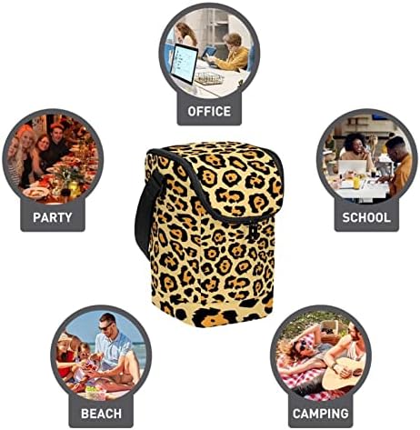 Slika životinjskog tigra velika kutija za ručak za odrasle višekratna torba za ručak Prijenosni veliki organizator