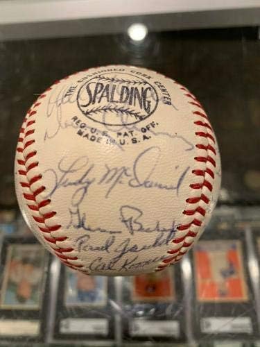 1965. Chicago Cubs tim potpisao je bejzbol Ernie Banks Santo Billy Williams JSA 30 - Autografirani bejzbol
