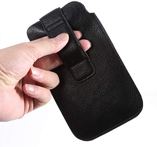Mobitel Holsters Univerzalna kožna torbica kompatibilna sa Samsung kompatibilnim sa iPhoneom, kožna vreća s novčanikom kućišta kompatibilna