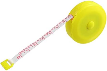 X-DERE okruglo žuto kućište 1,5m 45 kun duljine uvlačenja ravna traka za mjerenje alata za mjerenje (Herramienta de Medición de Cinta