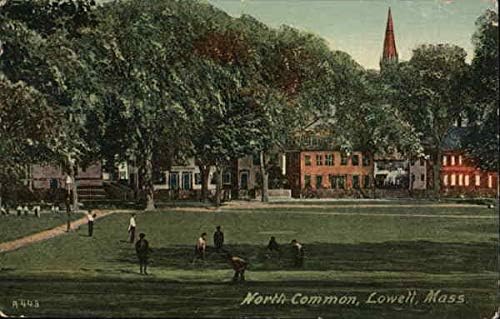 North Common Lowell, Massachusetts MA Originalna antička razglednica 1911