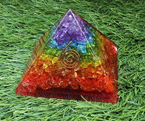 Royal Sapphire Crni turmalin kristalni orgon piramida EMF zaštita meditacija joga energetski generator