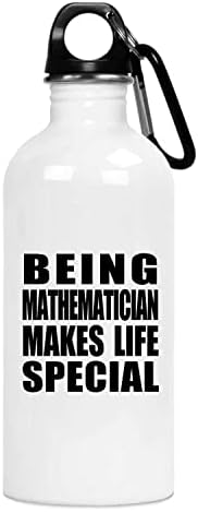 Dizajnsify biti matematičar čini život posebnim, od 20oz boca od nehrđajućeg čelika izoliran, pokloni za rođendanske obljetnice božićne