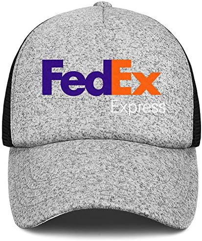 Aoaoaouv muškarci unisex podesivi FedEx-express-logo-simbol-baseball kapica za prozračni ravni šešir