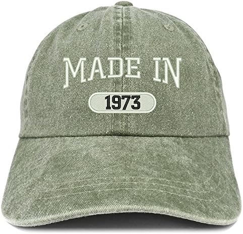Trgovačka trgovina odjeće napravljena 1973. godine izvezeni 50. rođendan oprana bejzbol kapu