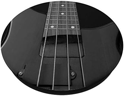 Crni bas gitarski instrument za ljubitelje glazbe Popsockets zamijenjen popgrip