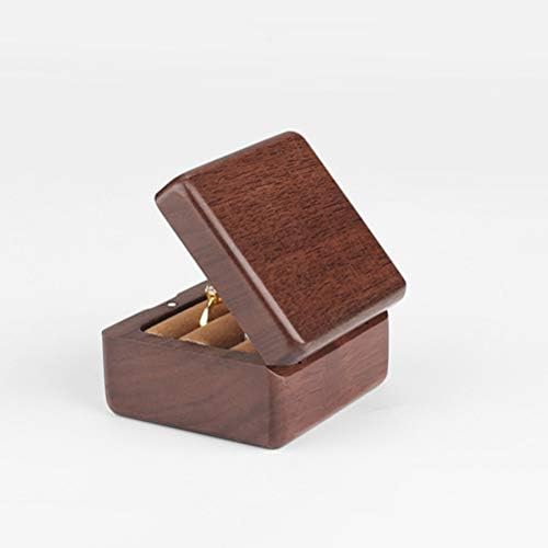 Cabilock praktična kutija za nakit prijenosni nakit vintage prstena Organizator ogrlica za skladištenje za vjenčanje Valentinovo '