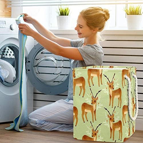 UNICEY akvarel jelena vodootporna košara za pranje rublja za košare za organizator kuće za bebu