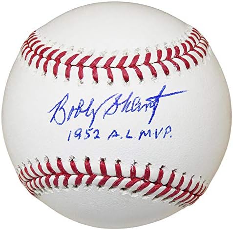 Bobby Shantz potpisao je Rawlings Službeni MLB bejzbol w/1952 al MVP - Autografirani bejzbol
