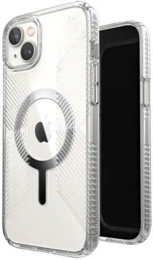 Speck Presidio savršeni Clear Clear Grip kućište za Apple iPhone 14/13 Silver