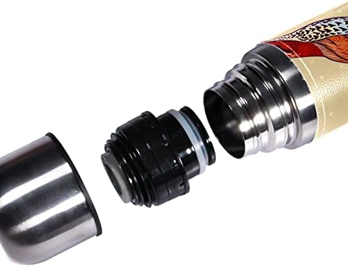 sdfsdfsd 17 oz vakuum izolirana boca od nehrđajućeg čelika Sportska kava za kavu Putnika tikvica omotana koža omotana BPA besplatno,