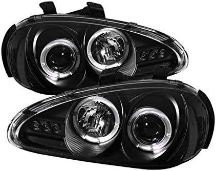 Spyder 5011503 Svjetla projektora Mazda MX3 92-96 - LED Halo - LED - Crna - Visoki H1 - Niski H1