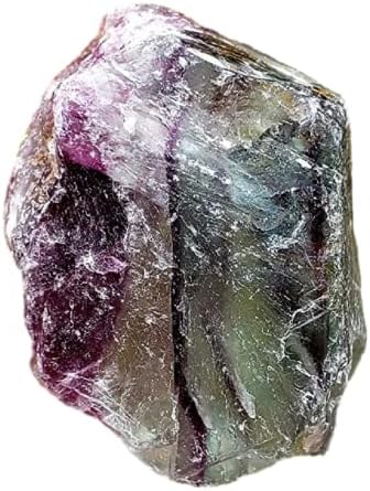 Fluorit Rainbow više obojena gruba prirodna metafizička čakra kristalno zacjeljivanje uzoraka dragulja - 3pc set