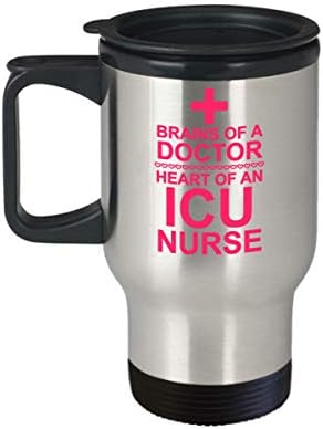 ICU sestra putnička šalica/pokloni-nurse čaše za cijene/poklon mozga liječnika srca medicinske sestre za žene/muškarce ...