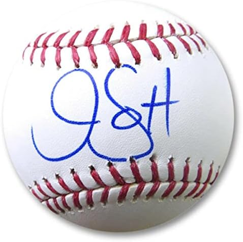 Jim Gott potpisao je autogramirani MLB bejzbol Dodgers Pirates Giants S1259 - Autografirani bejzbol