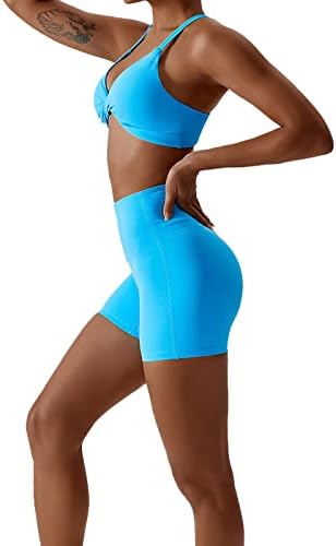 Biker kratke hlače za žene kontrola trbuha visokog struka povremena ljetna trkačka joga kratke hlače udobne odjeće Stretly Fitness