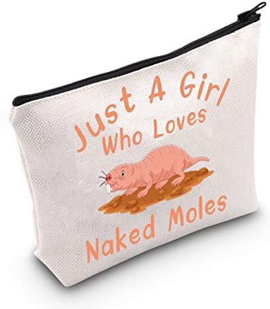 Meikiup smiješni goli molovi kozmetička torba goli madeži ljubavnici darovi samo djevojka koja voli gole molove za gole moles vlasnika