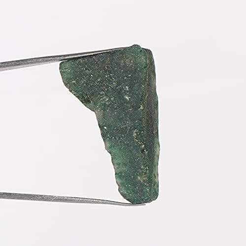 Prirodni grubo afrički zeleni žad zacjeljujući kristalni kamen 38,50 ct