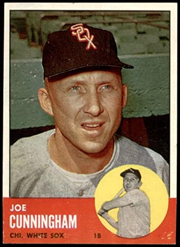 1963. Topps 100 Joe Cunningham Chicago White Sox Ex/MT+ White Sox