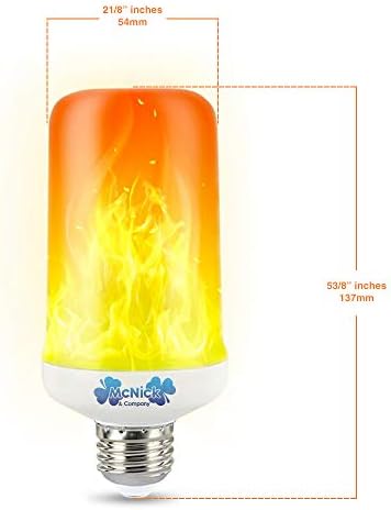 Žarulje end & end-LED trepereće žarulje-žarulje s treperavim plamenom koje izgledaju poput plinskih svjetala-žarulje koje izgledaju